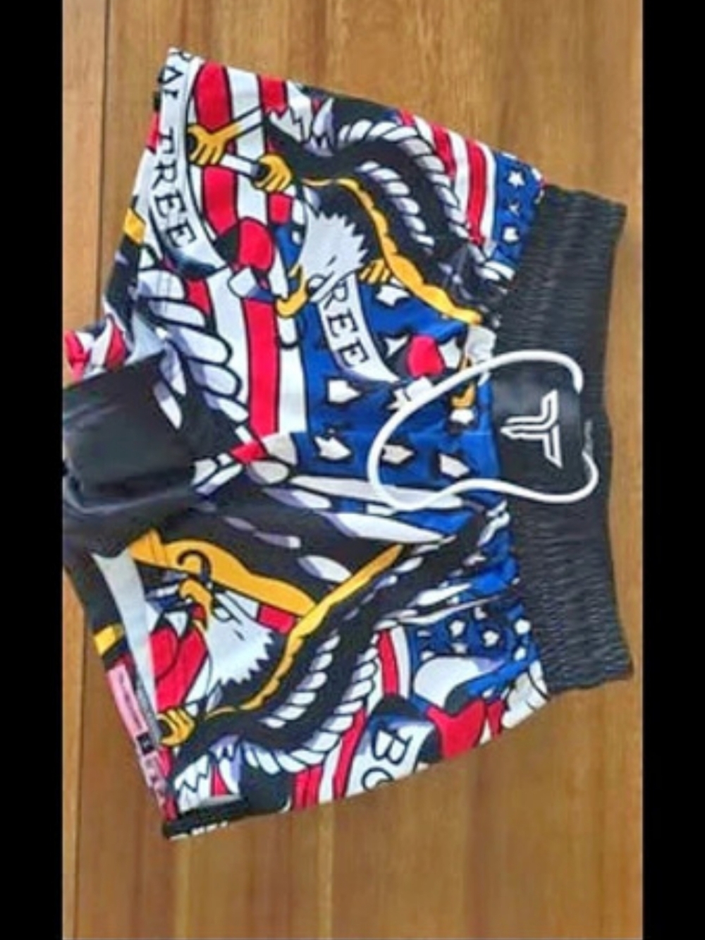 Takedown Sportswear Patriotic Eagle BJJ / MMA Shorts - Size Small
